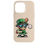 St Patricks Day Leprechaun Baseball Saint Paddys Boys Men Case for iPhone 14 Pro Max