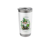 St. Patrick's Day Leprechaun I Green Beer I Clover Irish Stainless Steel Insulated Tumbler