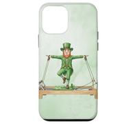 St. Patricks Day Leprechaun Pilates Reformer Machine Green Case for iPhone 12 mini