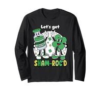 St Patricks Day Lets Get Sham Rocd ICU Nurse Life Nursing Long Sleeve T-Shirt