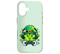 St Patrick's Day Lucky Shamrock Gaming controller Boys kids Case for iPhone 17