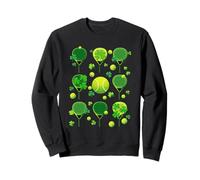 St Patricks Day Padel Tennis Shamrock Paddle Irish Pride Sweatshirt