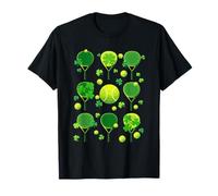 St Patricks Day Padel Tennis Shamrock Paddle Irish Pride T-Shirt