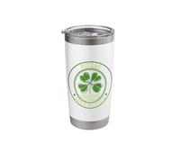 St Patricks Day Pizzas Bring Luck of The Irish Stainless Steel Insulated Tumbler