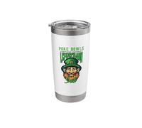 St Patricks Day Poke Bowls Make This Leprechaun Smile Stainless Steel Insulated Tumbler
