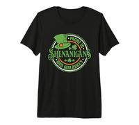 St Patricks Day Prone to Shenanigans and Malarkey Irish Premium T-Shirt