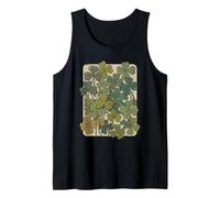 St Patricks Day Retro Shamrock Clover Lucky Tank Top