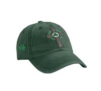 St. Patrick's Day Shamrock Baseball Cap,St. Patrick Costume Dark Green Shamrock Canvas Hats for Party Costume Irish Festival Supplie Favors Accessory for Men & Women