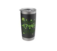 St. Patrick's Day Shamrock Clover Bartender Lucky Charm Stainless Steel Insulated Tumbler
