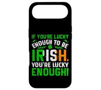 St Patrick's Day Shamrock If You're Lucky Enough to Be Irish Case for iPhone Air