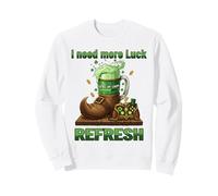 St Patricks Day Shenanigans Gamer Humor Green Beer Gaming Sweatshirt