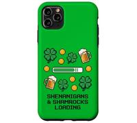 St Patricks Day Shenanigans & Shamrocks Loading Pixel Art Case for iPhone 11 Pro Max