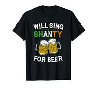 St. Patrick's Day Shirt Irish Beer Drinking Shanty Singer T-Shirt