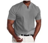 St Patricks Day Shirts for Men summer short sleeve shirt men floral shirt men short sleeve Short Sleeve Beach Shirt Men short sleeve non iron shirts Men'S Short Sleeve Casual Shirts Grey
