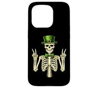 St Patricks Day Skull Skeleton Lovers Irish Lucky Spooky Fun Case for iPhone 15 Pro