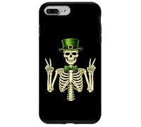 St Patricks Day Skull Skeleton Lovers Irish Lucky Spooky Fun Case for iPhone 7 Plus/8 Plus