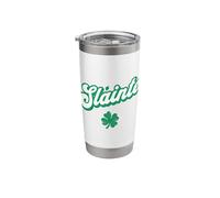 St Patrick's Day Slainte Cheers Irish Drinking Party Stainless Steel Insulated Tumbler