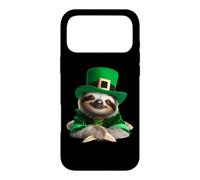 St Patrick's Day Sloth Lover Cute Cartoon Saint Paddy's Case for iPhone 17 Pro Max