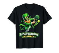St Patricks Day St Paddys Padel Club No Mercy Paddle Tennis T-Shirt