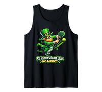 St Patricks Day St Paddys Padel Club No Mercy Paddle Tennis Tank Top