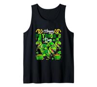 St. Patrick's Day T-Rexes Shamrocks Coins Irish Family Tank Top