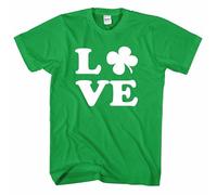 St Patricks Day T Shirt Leprechaun Ireland Irish Drunk Beer Paddy Funny Pub Top (LVE, S)