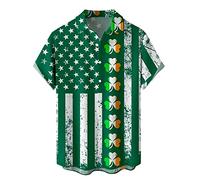 St Patricks Day T Shirts Polos Shirts Casual Button Down Beach Flower Shirt And Shorts Suits Trunks Top St Patricks Irish Rugby Funny Hawaiian