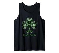 St Patrick's Day Tee - Shamrock Irish Clover Saint Pattys Tank Top