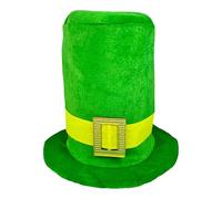 St. Patrick's Day Top has - Deluxe Kobold Costume Hat with Shamrock, Irish Party Accessories, | Cosplay, Parade, Festival, Holiday Celebration Costume - Adult Accessories, Men, Women