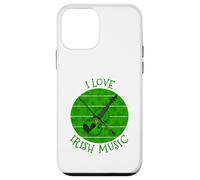 St Patrick's Day Violin, I Love Irish Music, Violinist Case for iPhone 12 mini