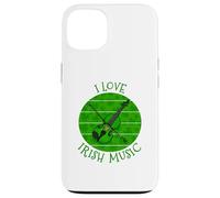 St Patrick's Day Violin, I Love Irish Music, Violinist Case for iPhone 13