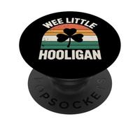 St Patricks Day Wee Little Hooligan Saint Pattys Irish PopSockets Adhesive PopGrip
