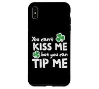 St Patricks Day You Cant Kiss But Can Tip Waiter Women Men Case for iPhone XS Max