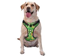 St Patrick's Day6 Pattern Dog Harness - Lightweight,Soft,Adjustable Small Harness and Leash Set, Suitable for Puppy Small and Medium-Sized Dog-Small
