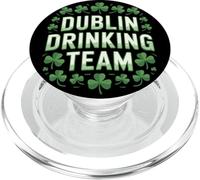 St Patricks Dublin Ireland Irish Drinking Team Shamrocks PopSockets PopGrip for MagSafe
