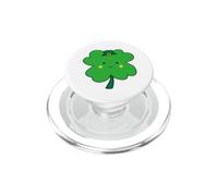 St. Patrick's Four Leaf Clover PopSockets PopGrip for MagSafe