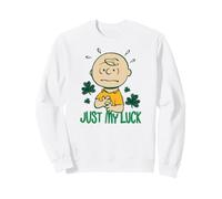 St. Patrick's Just My Luck Charlie Brown Sweatshirt