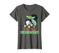 St Patricks Little Miss Shenanigan Bun Saint Pattys Women T-Shirt
