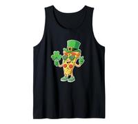 St Patricks Pizza - Food Lover Pizza Baker Italian Food Tank Top