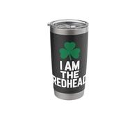 St Patricks Shamrock I Am The Redhead Irish Stainless Steel Insulated Tumbler