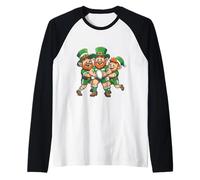 St Patricks Weekend and Match Day Mischief Raglan Baseball Tee