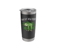 St Pattys Day Chill Out Sloth | A Wee Bit Irish Today Stainless Steel Insulated Tumbler
