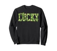 St Pattys Day Lucky Shamrock St Patrick's Day Men Women Sweatshirt