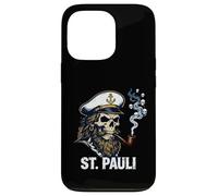 St Pauli Hamburg Paulianer Skull Harbour Captain Paulianer Case for iPhone 13 Pro