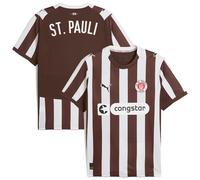 St. Pauli Puma Football Home Shirt Jersey Men's 2025-26 Brown