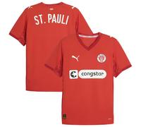 St. Pauli Puma Football Shirt Jersey Men's 2024 Brown