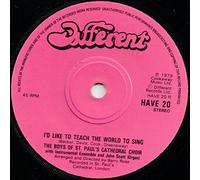 St. Paul's Cathedral Choir - Id Like To Teach The World To Sing - Boys Of St Pauls Cathedral Choir 7" 45