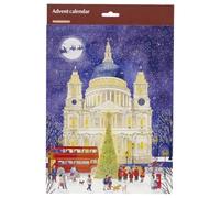 St Paul's Cathedral Traditional Picture Advent Calendar, 24 Picture Doors | St Paul's Cathedral advent calendar, Traditional picture format, Paper, Festive London scene, 24 picture doors