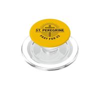 St. Peregrine Pray For Us Catholic Patron Saint Devotion PopSockets PopGrip for MagSafe