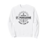 St. Peregrine Pray For Us Catholic Patron Saint Devotion Sweatshirt